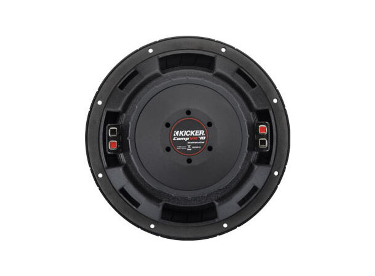 Kicker CompVR 52CVR102 10” subwoofer 2x2 Ohm 350W RMS