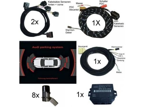 Kufatec 36107 APS ryggesensor foran + bak Audi A8 4E