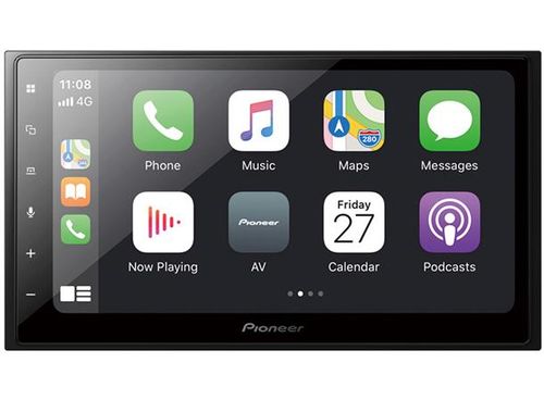 Pioneer SPH-DA250DAB 2-DIN bilradio 6,8″ med DAB+, CarPlay og Android Auto