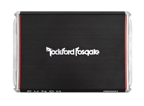 Rockford Fosgate Forsterker 2x100W Punch 2-kanaler, 2 Ohm stabil