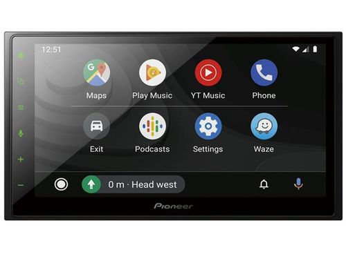 Pioneer SPH-DA250DAB 2-DIN bilradio 6,8″ med DAB+, CarPlay og Android Auto