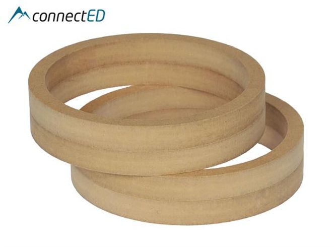 Hovedbilde ConnectED EDUN1225 MDF høyttaleradaptere (165mm) Universale (36mm dybde)