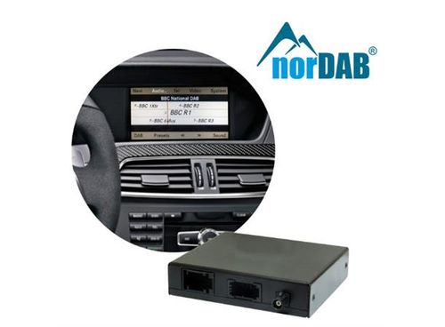 norDAB ND700 Premium DAB-integrering Mercedes m/NTG-2.5, 3, 4