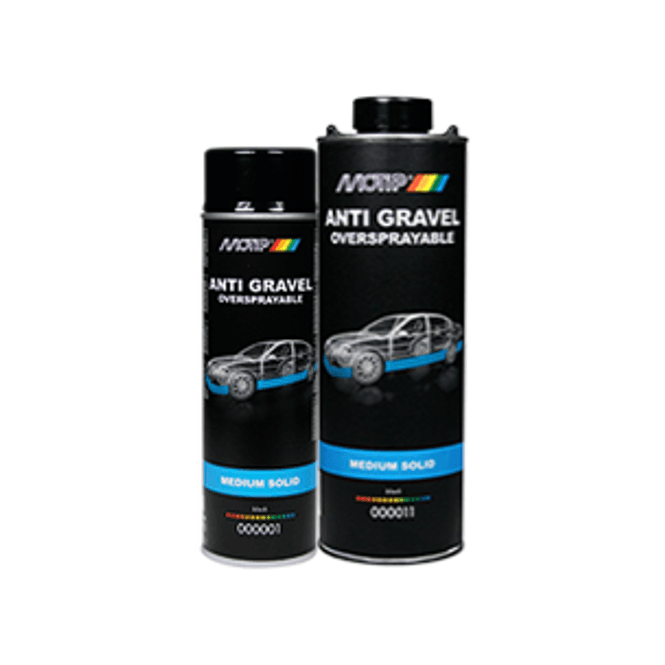 Hovedbilde Motip Stone Chip sort 500 ml spray