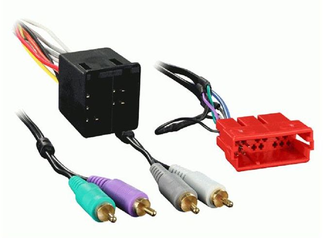 Hovedbilde Metra 70-1787 aktiv-adapter Audi / VW 16-pins mini-ISO
