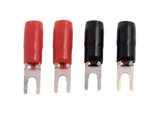 Hovedbilde Rockford Fosgate kabelsko 21mm kabelsko, Spade, 2 par