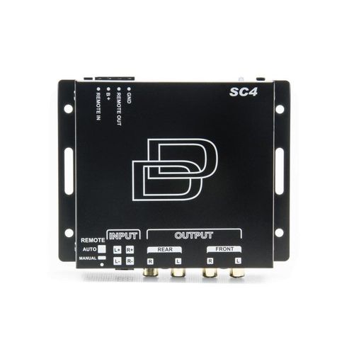DD Audio SC4 høy/lavnivå adapter 4 kanals