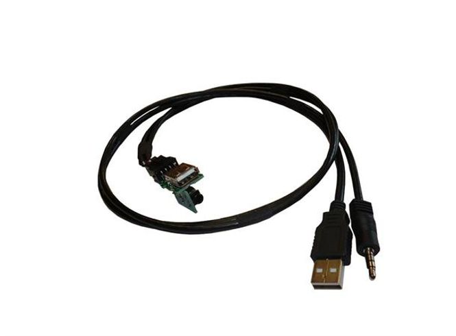 Hovedbilde Connects2 adapter - Beholde USB/AUX Qashqai (2014 -->)