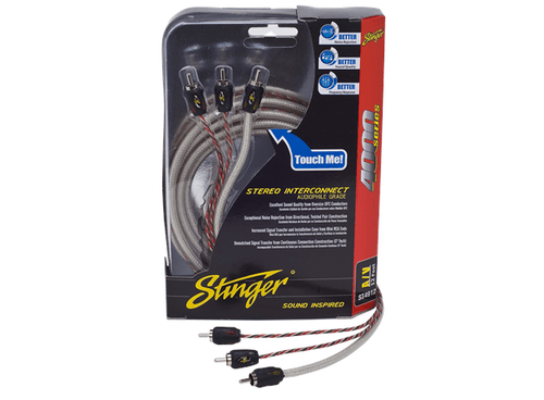 Stinger SI4912 Signalkabel 3,5m 4000 Serien, Audio/Video RCA