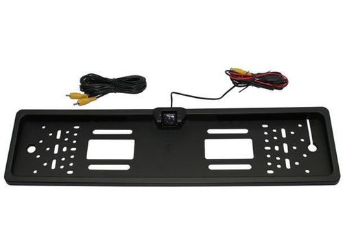 Connects2 skiltplate med ryggekamera PAL m/LED lamper