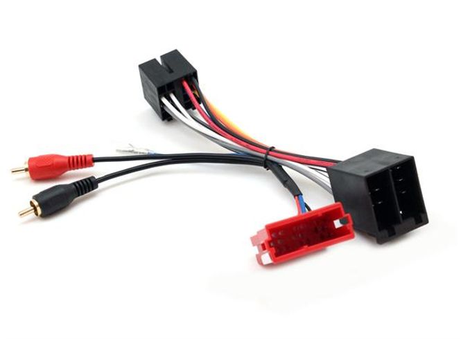 Hovedbilde Connects2 CT20AU10 aktiv ISO-adapter Audi mini-ISO halvaktivt system