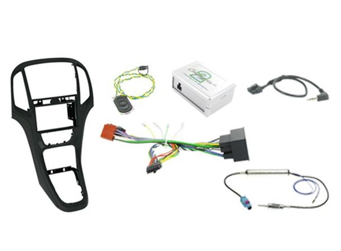 Hovedbilde Connects2 komplett monteringskit 2-DIN Astra (2010 - 2015) Sort