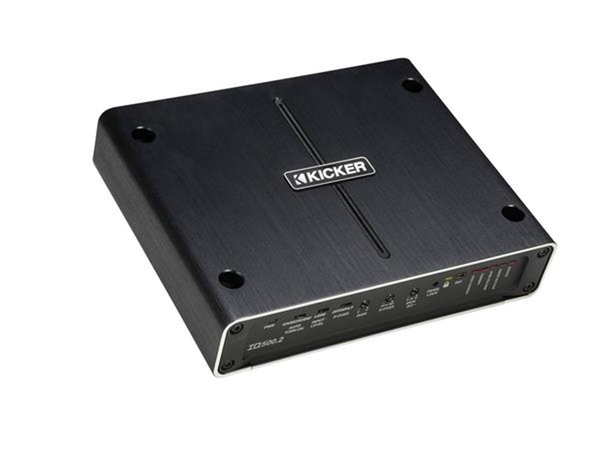 Kicker IQ5002 - Q-klasse forsterker 2x250W