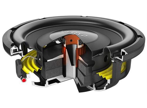 Hertz MPS 250 S4 10″ Mille Pro Shallow Subwoofer 4 Ohm 500W RMS