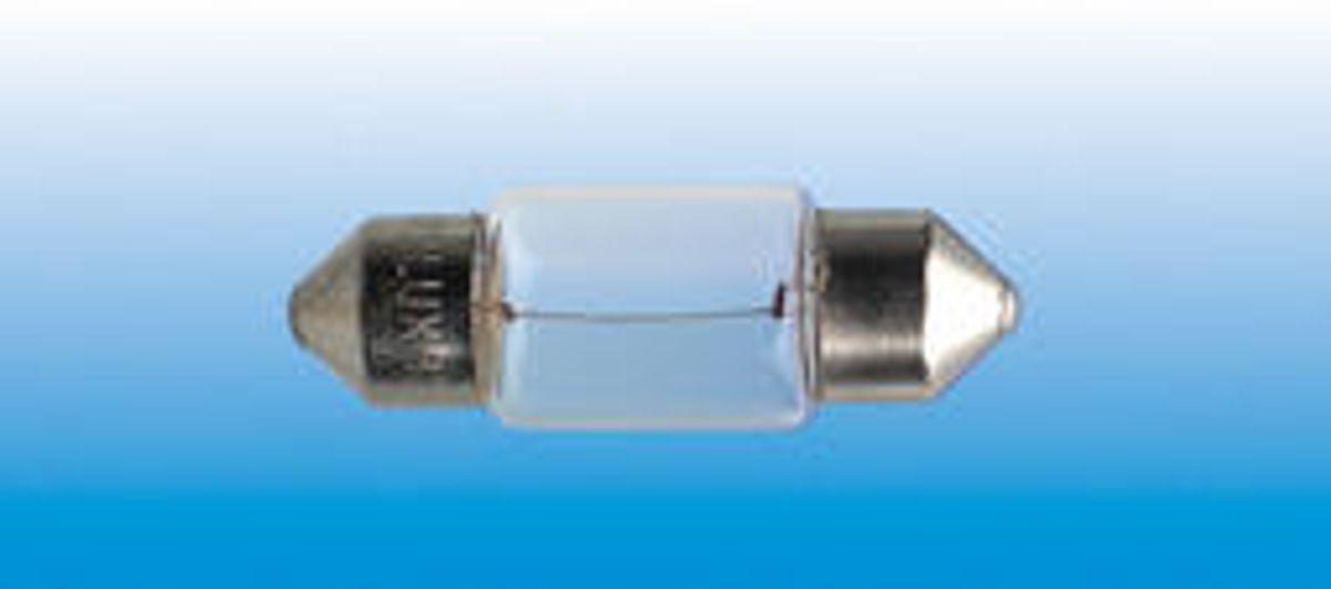 Amolux 157A 6V, 10W, SV8,5 (10,5x38mm)