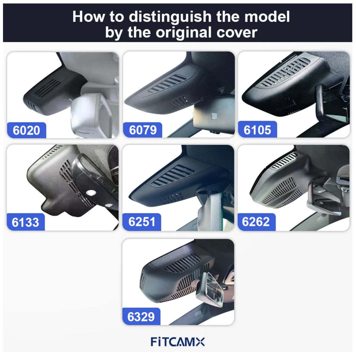 Fitcamx 4K Dashcam (foran+bak) MB EQC (2019 -->) 