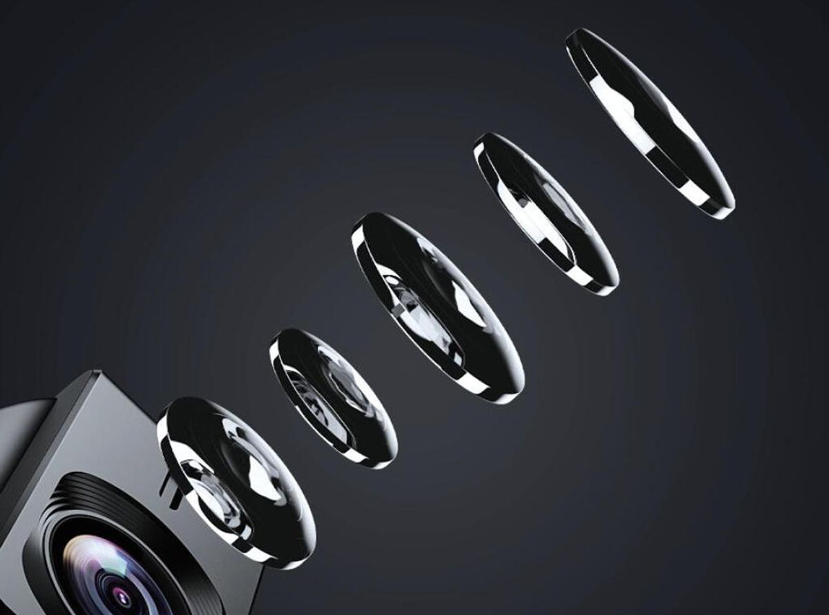 ConnectED Dashbordkamera 1 kanals WiFi, 32GB, 2K, 30 b/s