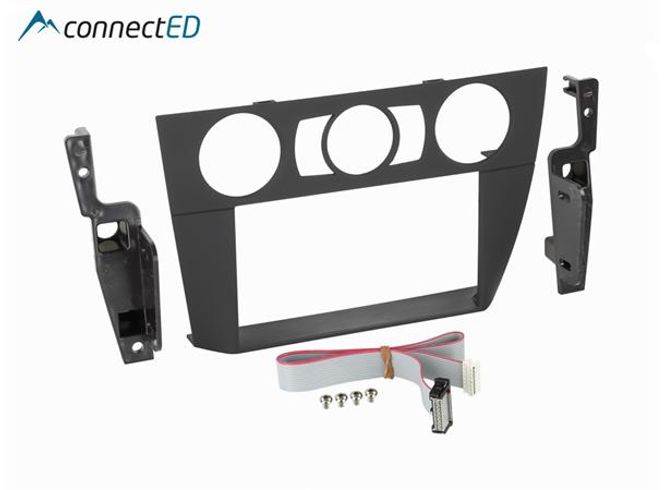 Hovedbilde ConnectED EDBM3000 Premium monteringskit 2-DIN BMW 3-serie (E9x) 2005–2011 med ...