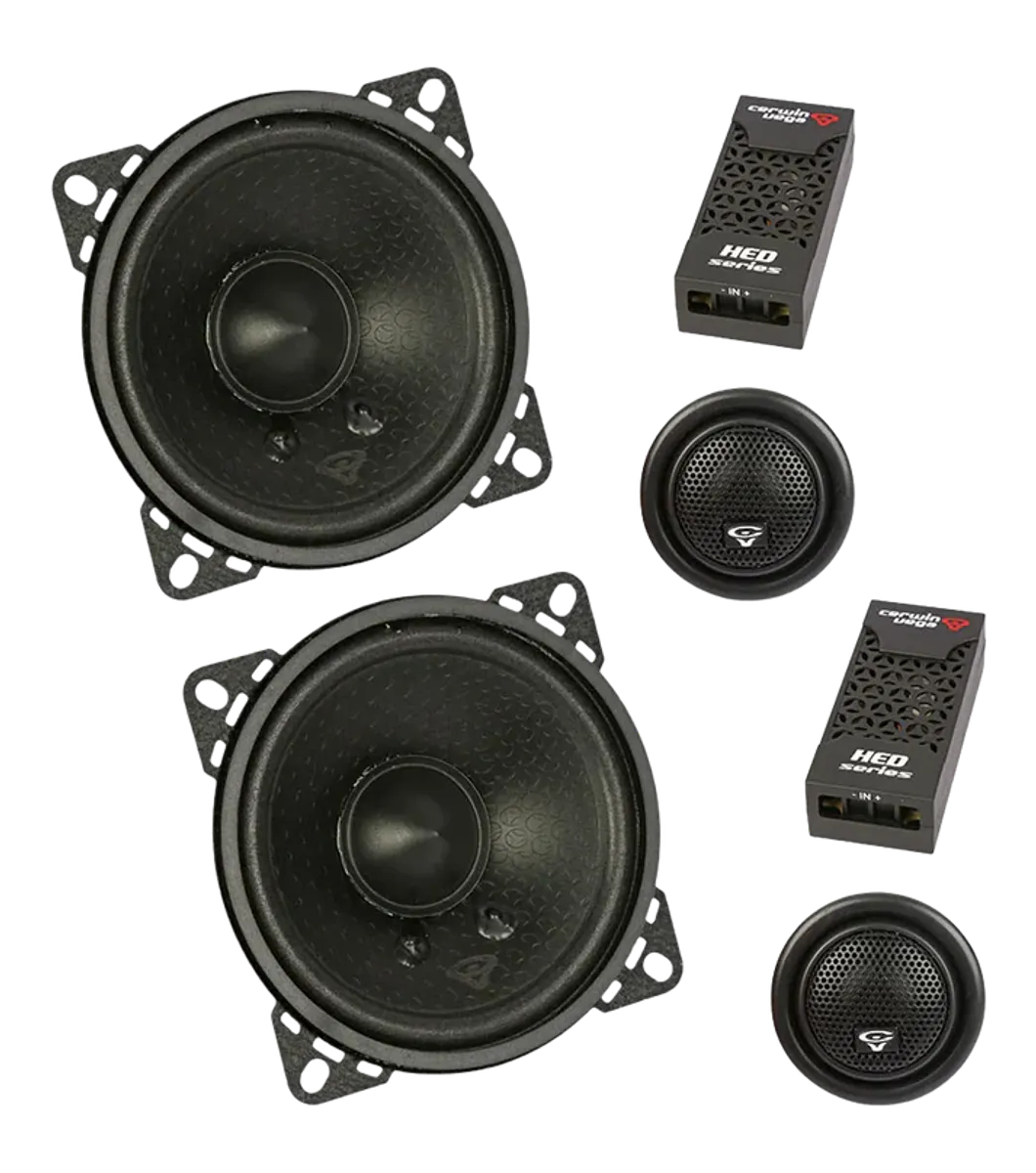 Cerwin Vega HED 2025 Edition H4C – 4” 2-veis komponent høyttalersett
