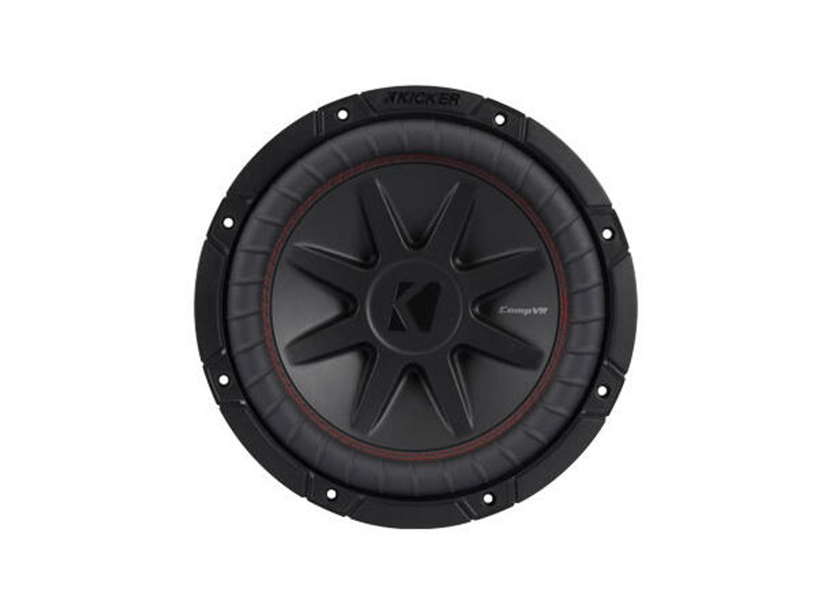 Kicker CompVR 52CVR102 10” subwoofer 2x2 Ohm 350W RMS