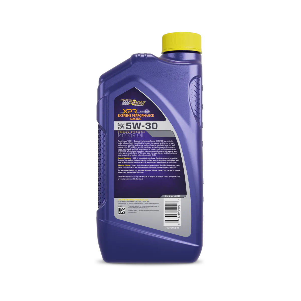 Royal Purple® XPR® 01021 5W30 Extreme Performance Racing motorolje 1q