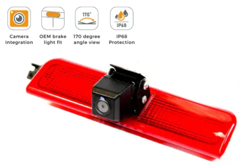 InCarTec CVC-VW-001 Ryggekamera i bremselys VW Caddy 2004–2015