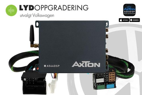 Axton VW-A544DSP-ISO33 Lydoppgradering VW Plug & Play DSP forsterker