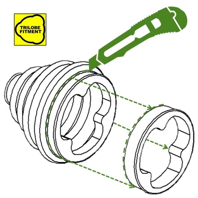 Hovedbilde Duraboot DBC800 Drivakselmansjett