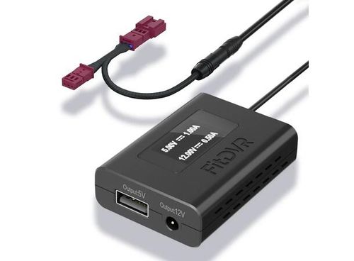 FitDVR D3-049 Dashcam Power Adapter Jaguar/Land Rover 3-pin