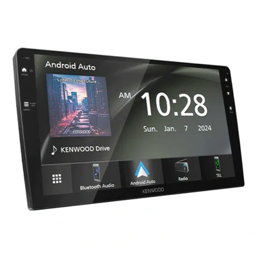 Kenwood DMX-80AXS 4x50W 9” multimedia spiller Trådløs CarPlay / Android Auto
