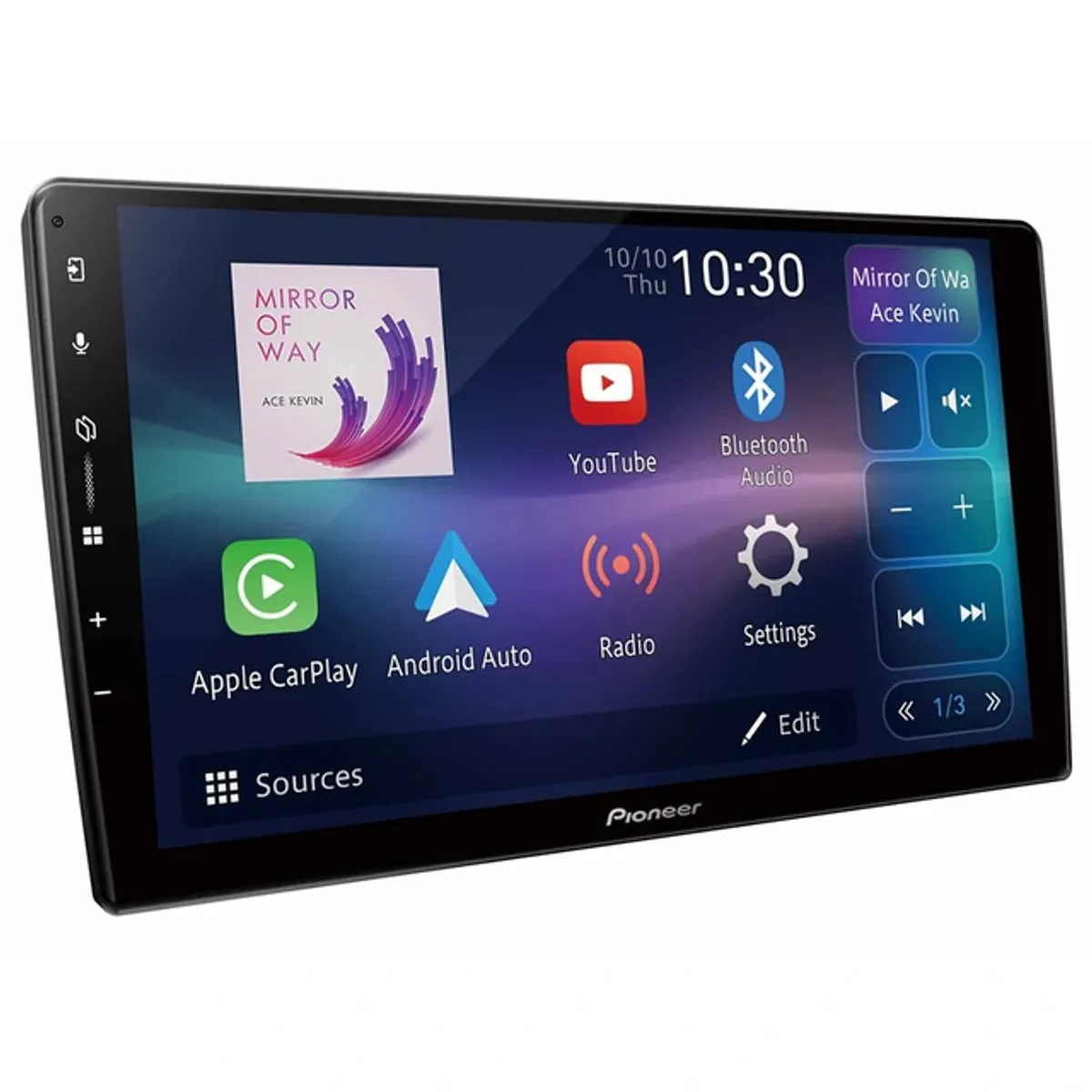 Pioneer PFVW1000 Perfect Fit hovedenhet VW Golf Mk6 2009-2012
