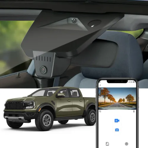 FitcamX HD2-D4400-4K-F integrert 4K Dashcam foran – Volkswagen Amarok / Ford Ranger