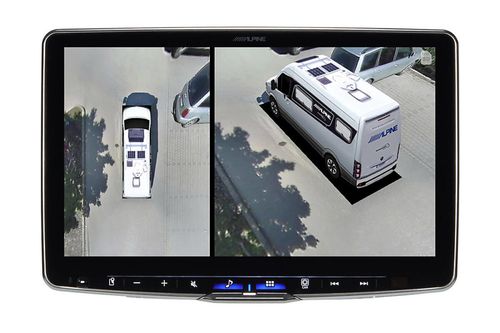 Alpine HCS-T100 360° Kamerasystem med 4 kamera