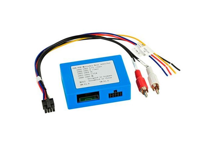 Hovedbilde ConnectED aktiv-adapter (D2B) MB (1999 - 2006) m/Comand 2.0/2.5
