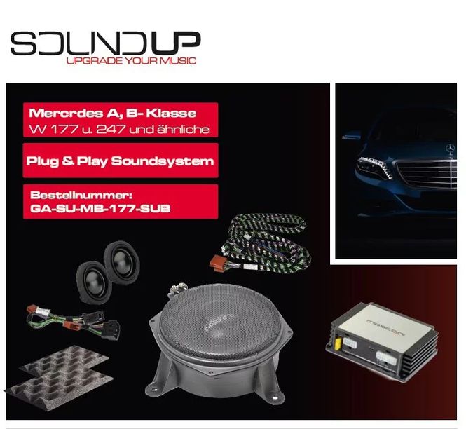 Hovedbilde Gladen SoundUp GA-SU-MB-177-SUB MB GLA, GLB++