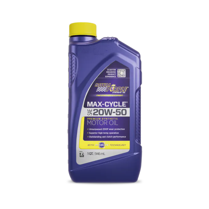 Hovedbilde Royal Purple® Max-Cycle® 01316 20W50 Premium MC motorolje 1q