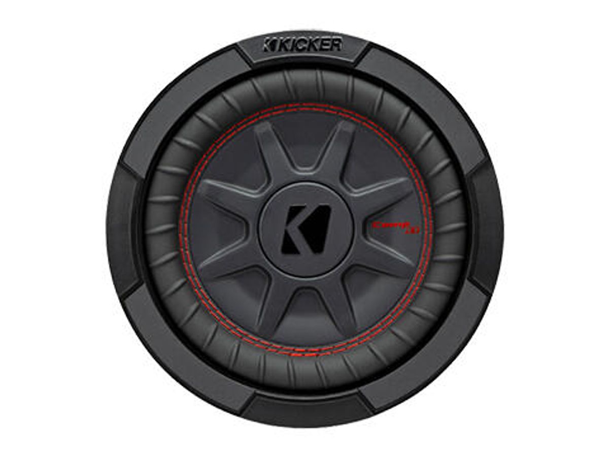 Kicker CompRT 48CWRT82 8” subwoofer 2x2 Ohm 300W RMS