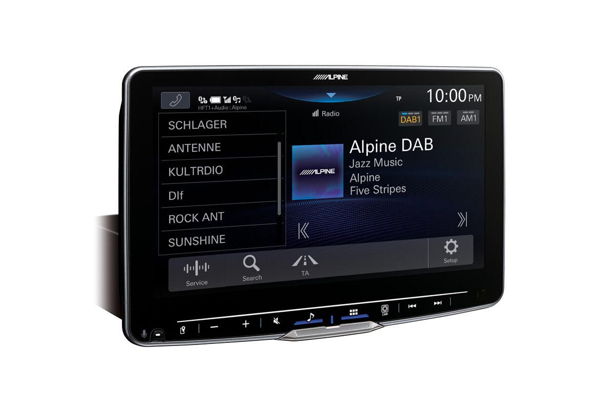 Alpine ILX-F905DU hovedenhet med 9
