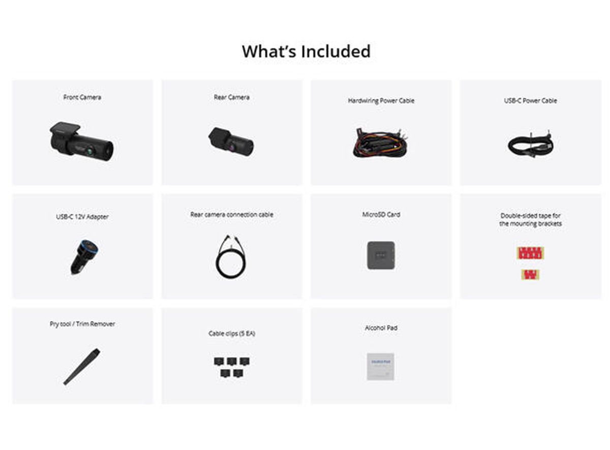 Blackvue DR770X-2CHII Dashbordkamera 2 kanals 64GB WiFi, GPS, Full