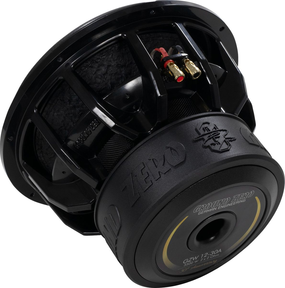 Ground Zero GZW 12-30A 12” Anniversary Subwoofer 2x2 Ohm 1500W RMS