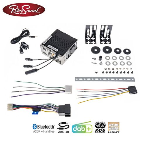 RetroSound radio DAB/AUX/BT/USB Ford Thunderbird 1957