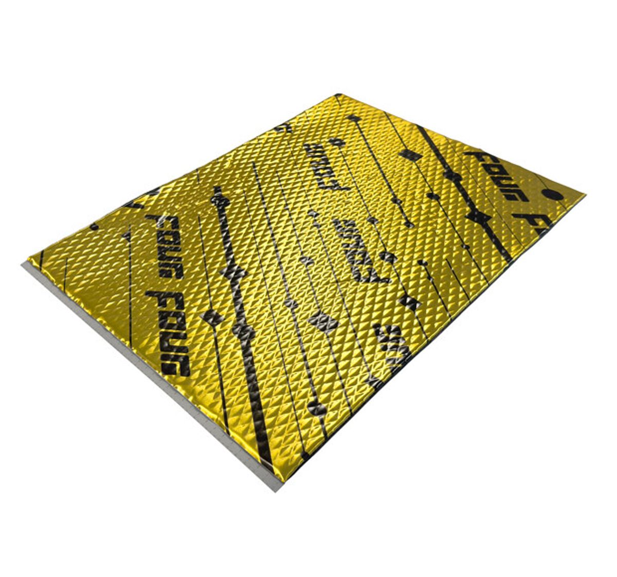 FOUR SOLO BaseMat 4,5 mm alubutyl lyddempingsmatte 1,48 m²
