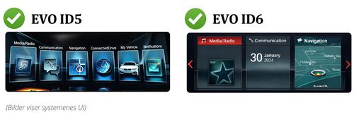 Mr12volt P3000-BMEV CarPlay/Android Auto BMW EVO ID5/ID6
