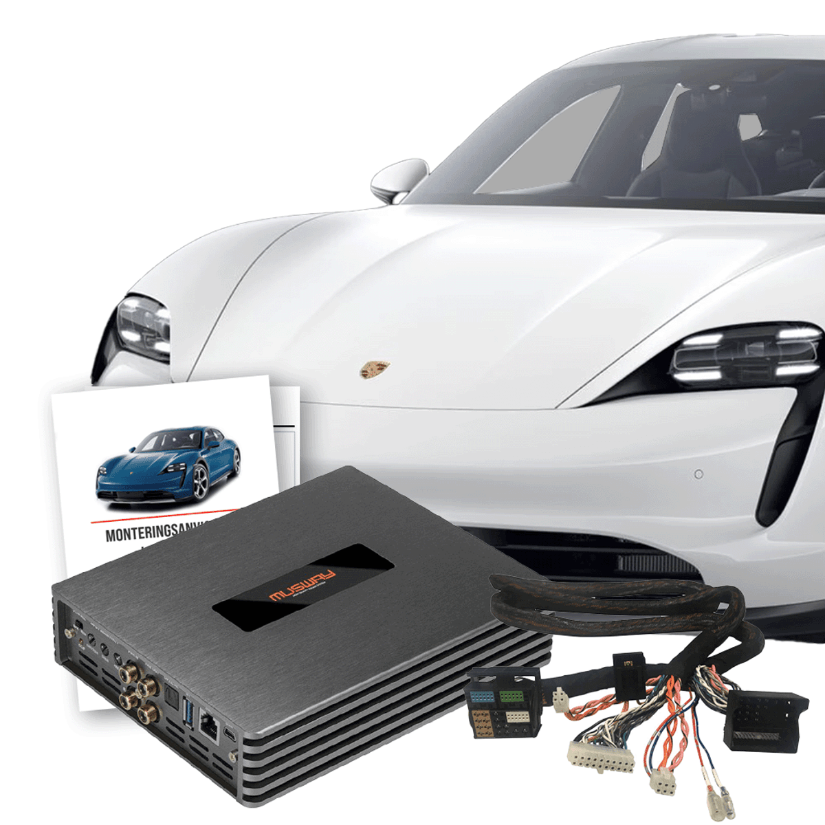 Musway Lydoppgradering Porsche Taycan (2021 -->) m/Basic