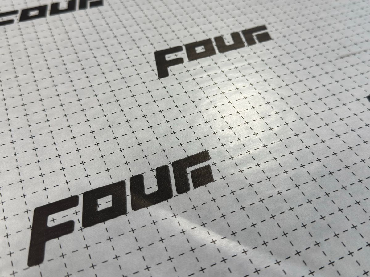 FOUR SOLO BaseMat 4,5 mm alubutyl lyddempingsmatte 1,48 m²