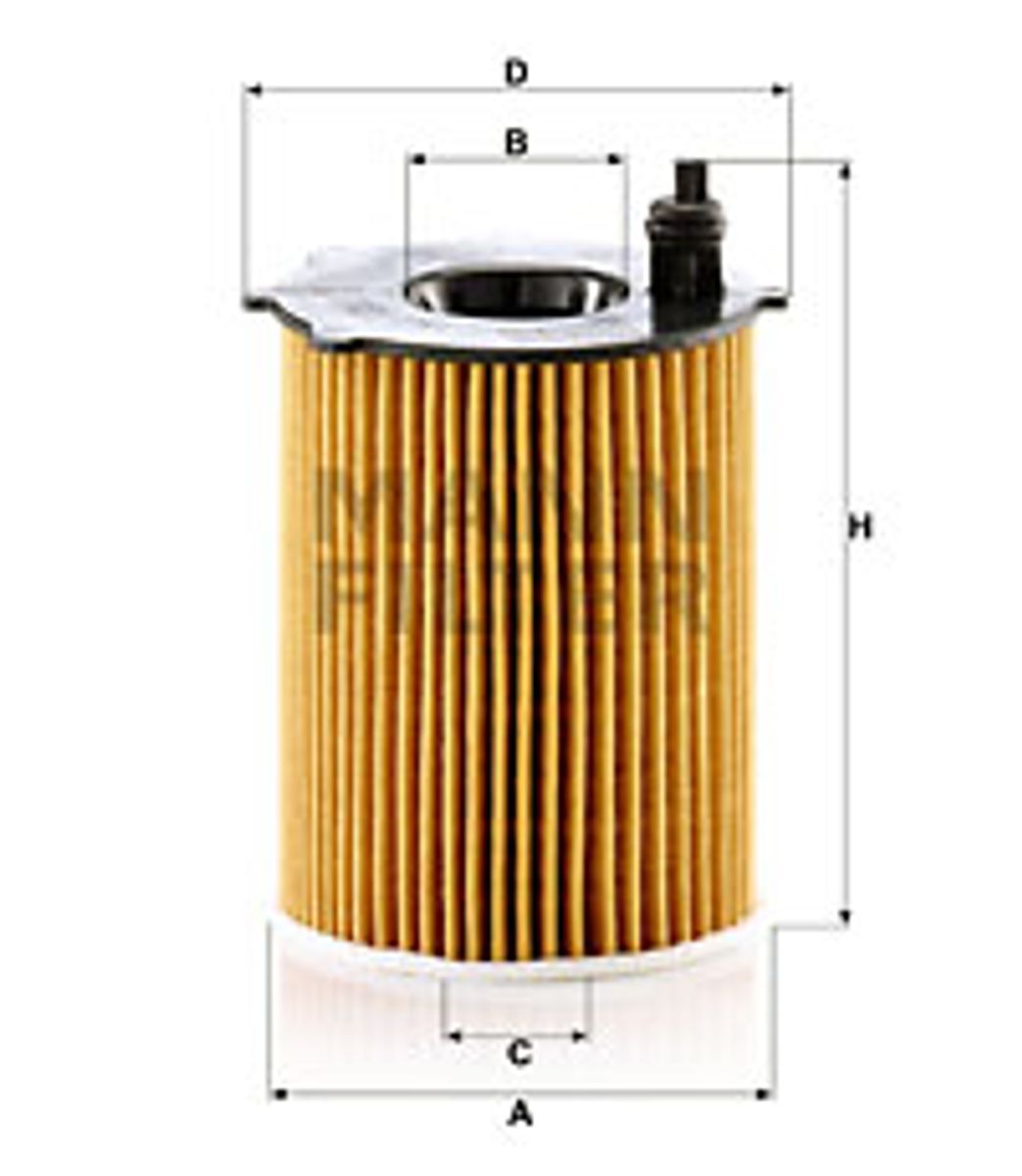 MANN-Filters HU7033Z Oljefilterinnsats