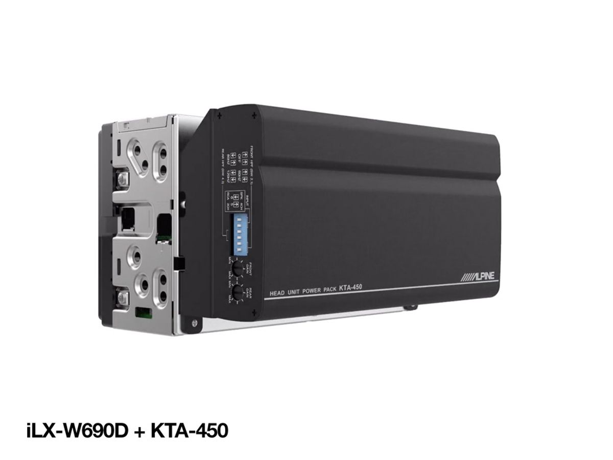 Alpine iLX-W690D multimediastasjon 7