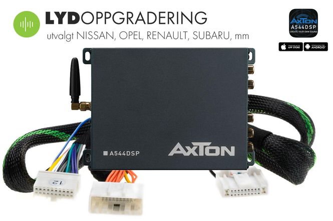 Hovedbilde Axton A544DSPISO12 Lydoppgradering Nissan Subaru++