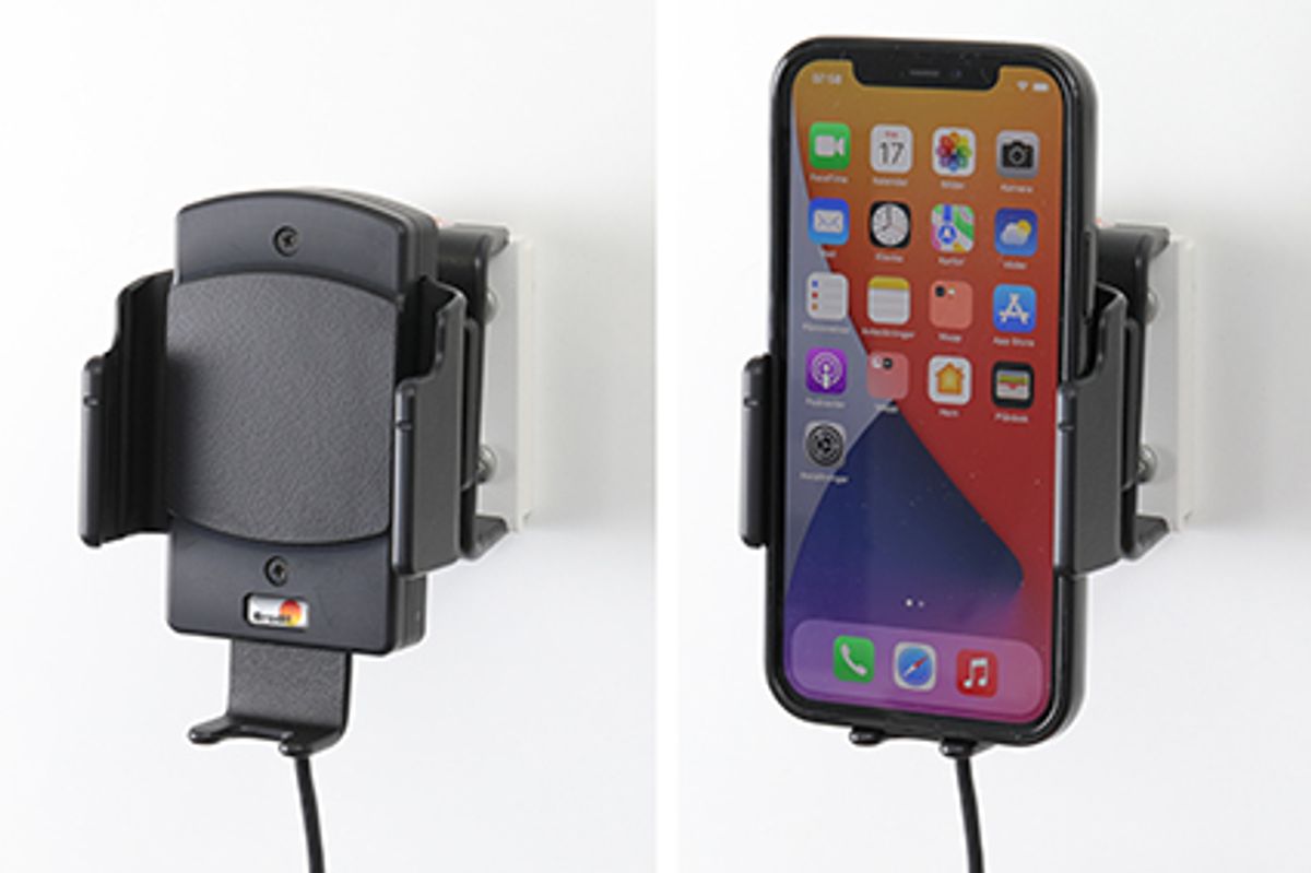 Brodit 718300 Qi trådløs lader og mobilholder for bil