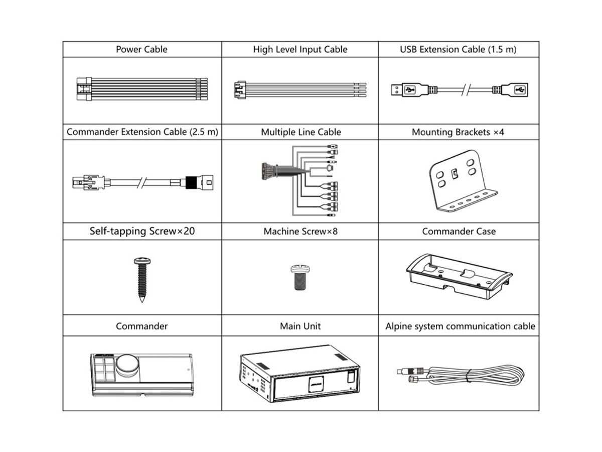Alpine Status HDS-990 hovedenhet High End streamer m/DSP